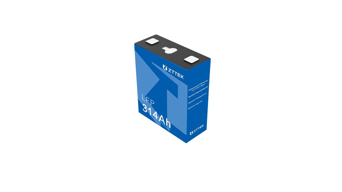 3.2V 314Ah Λιθιοηλεκτρική μπαταρία επαναφορτιζόμενη αποθήκευση ενέργειας CE IEC62619 CB Πιστοποιημένο